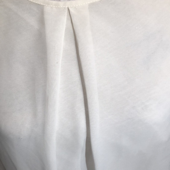 Sz S Cynthia Rowley white blouse - Picture 5 of 11